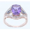 14K R/G RING 0.69 DIA 2.60 AM |H|