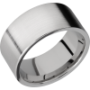 Titanium 10mm flat band with slightly rounded edges