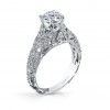 Hand Engraved Perfect Profile Diamond Ring Style 18RGL00425DCZ