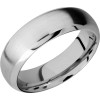 Cobalt chrome 7mm domed beveled band