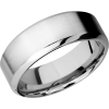 Cobalt Chrome 8mm high-beveled band