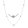Necklace in 18k Gold with Diamonds