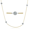 Necklace in 18k Gold with Diamonds