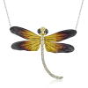 Pendant in 18k Gold with Diamonds