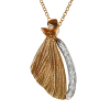 Pendant in 18k Gold with Diamonds