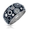 Galaxy Black Cuff Bangle
