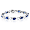 Color Bracelet in 18k Gold with Diamonds