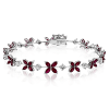 Color Bracelet in 18k Gold with Diamonds