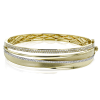 Bangle in 18k Gold with Diamonds