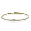 Bangle in 18k Gold with Diamonds