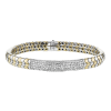 Gent Bracelet in 14k Gold with Diamonds