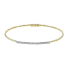 Bangle in 18k Gold with Diamonds