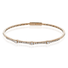 Bangle in 18k Gold with Diamonds