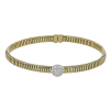 Bangle in 18k Gold with Diamonds