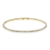 Bangle in 18k Gold with Diamonds
