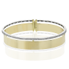 Bangle in 18k Gold with Diamonds