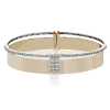 Bangle in 18k Gold with Diamonds