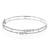 Bangle in 18k Gold with Diamonds