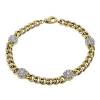 Bracelet in 18k Gold with Diamonds