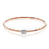 Bangle in 18k Gold with Diamonds