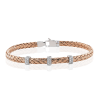 Bangle in 18k Gold with Diamonds