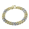 Gent Bracelet in 14k Gold with Diamonds