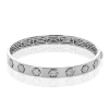 Bangle in 18k Gold with Diamonds