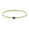 Color Bangle in 18k Gold with Diamonds