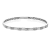 Bangle in 18k Gold with Diamonds