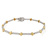 Bracelet in 18k Gold with Diamonds