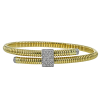 Bangle in 18k Gold with Diamonds