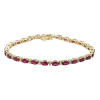 Color Bracelet in 18k Gold with Diamonds