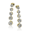 Earring in 18k Gold with Diamonds