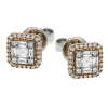 Earring in 18k Gold with Diamonds