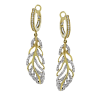 Earring in 18k Gold with Diamonds