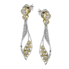 Earring in 18k Gold with Diamonds