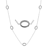 Necklace in 18k Gold with Diamonds
