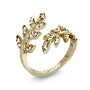 Right Hand Ring in 18k Gold with Diamonds
