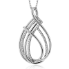 Pendant in 18k Gold with Diamonds