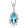 Color Pendant in 18k Gold with Diamonds