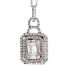 Pendant in 18k Gold with Diamonds