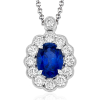 Color Pendant in 18k Gold with Diamonds