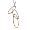 Pendant in 18k Gold with Diamonds