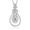 Pendant in 18k Gold with Diamonds