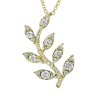Pendant in 18k Gold with Diamonds