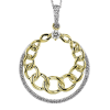 Pendant in 18k Gold with Diamonds