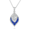 Color Pendant in 18k Gold with Diamonds