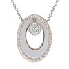 Pendant in 18k Gold with Diamonds