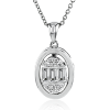 Pendant in 18k Gold with Diamonds