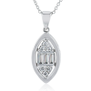 Pendant in 18k Gold with Diamonds